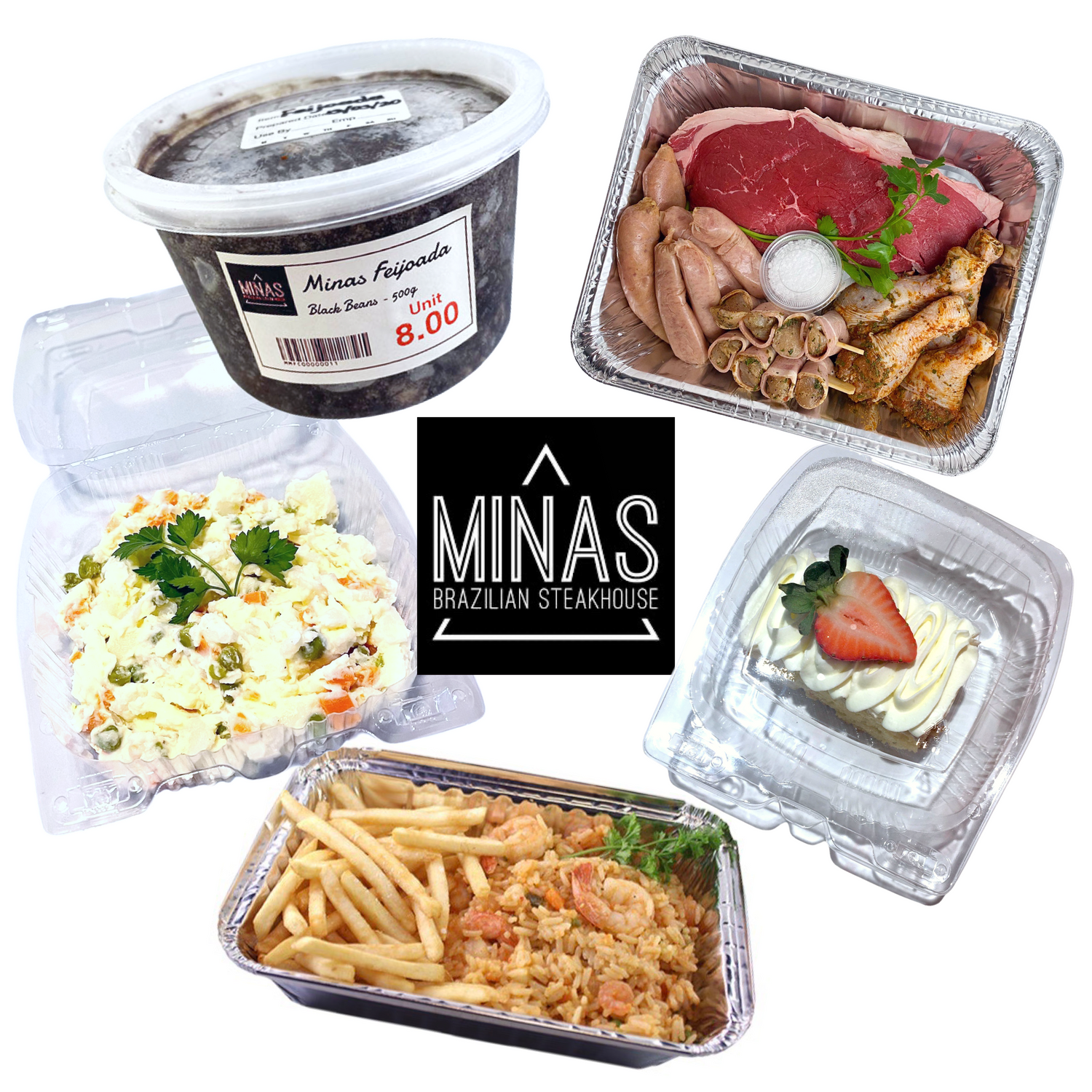 MINAS Prepared Meals | Marmitas  e BBQ Meals