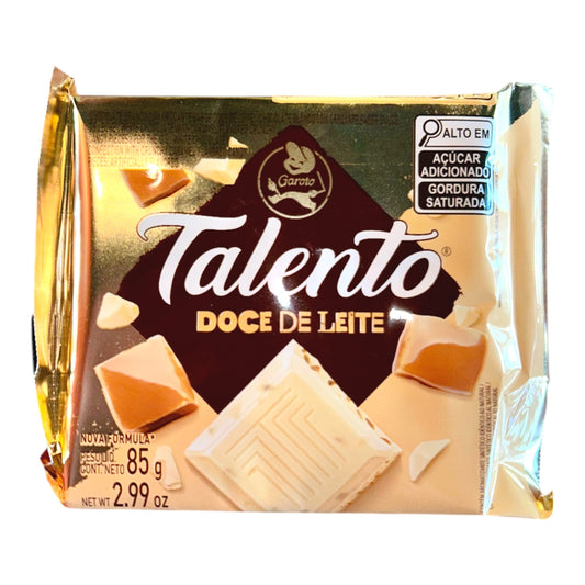 Talento Chocolate With Milk Caramel | Chocolate Talento Doce de Leite