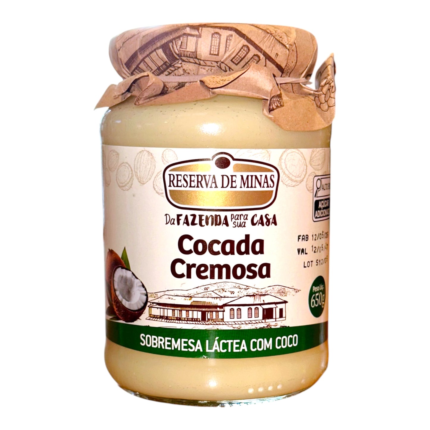 Reserva de Minas Cocada Cremosa | creamy coconut spread