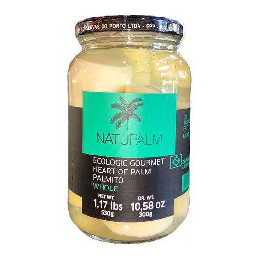Natupalm Palm hearts | Palmito - 530 g (Drainad 300g)