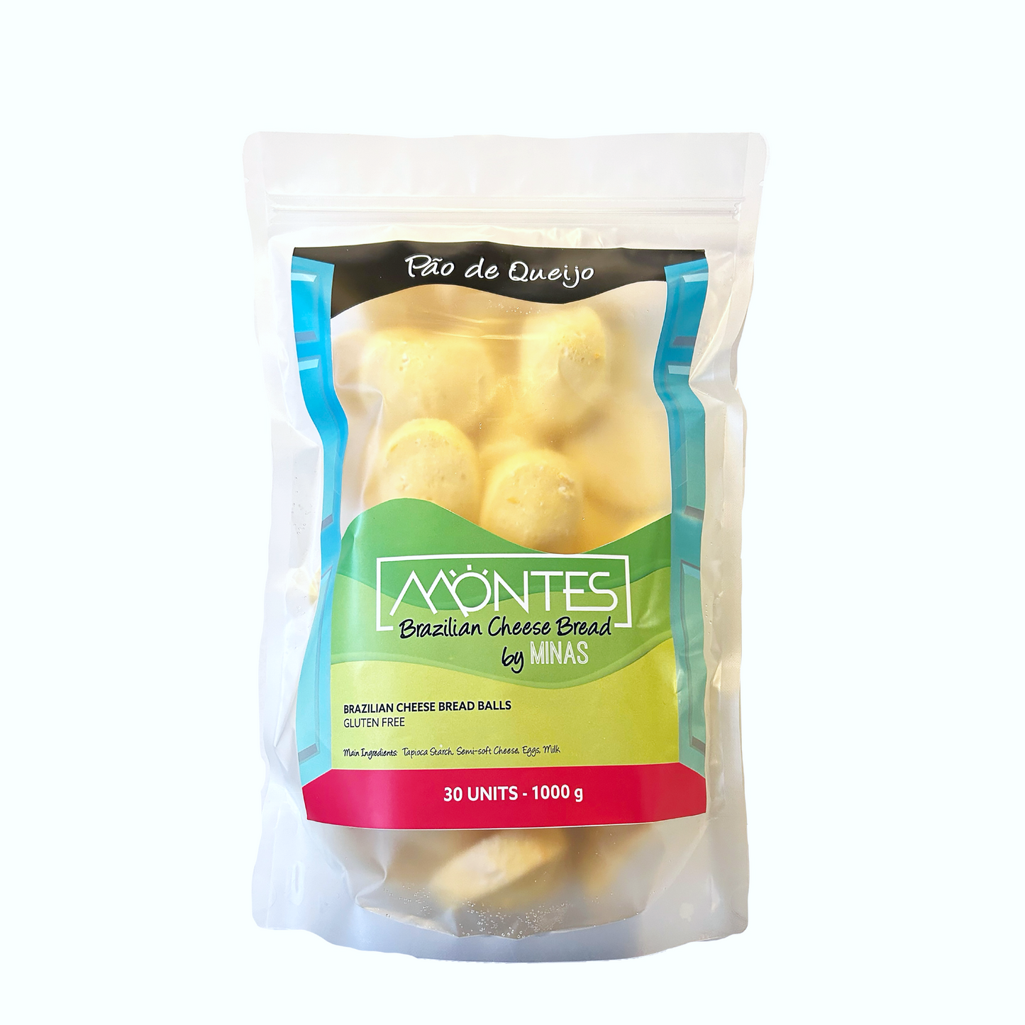 Montes Cheese Bread (Frozen) by MINAS | Montes Pão de Queijo Congelado