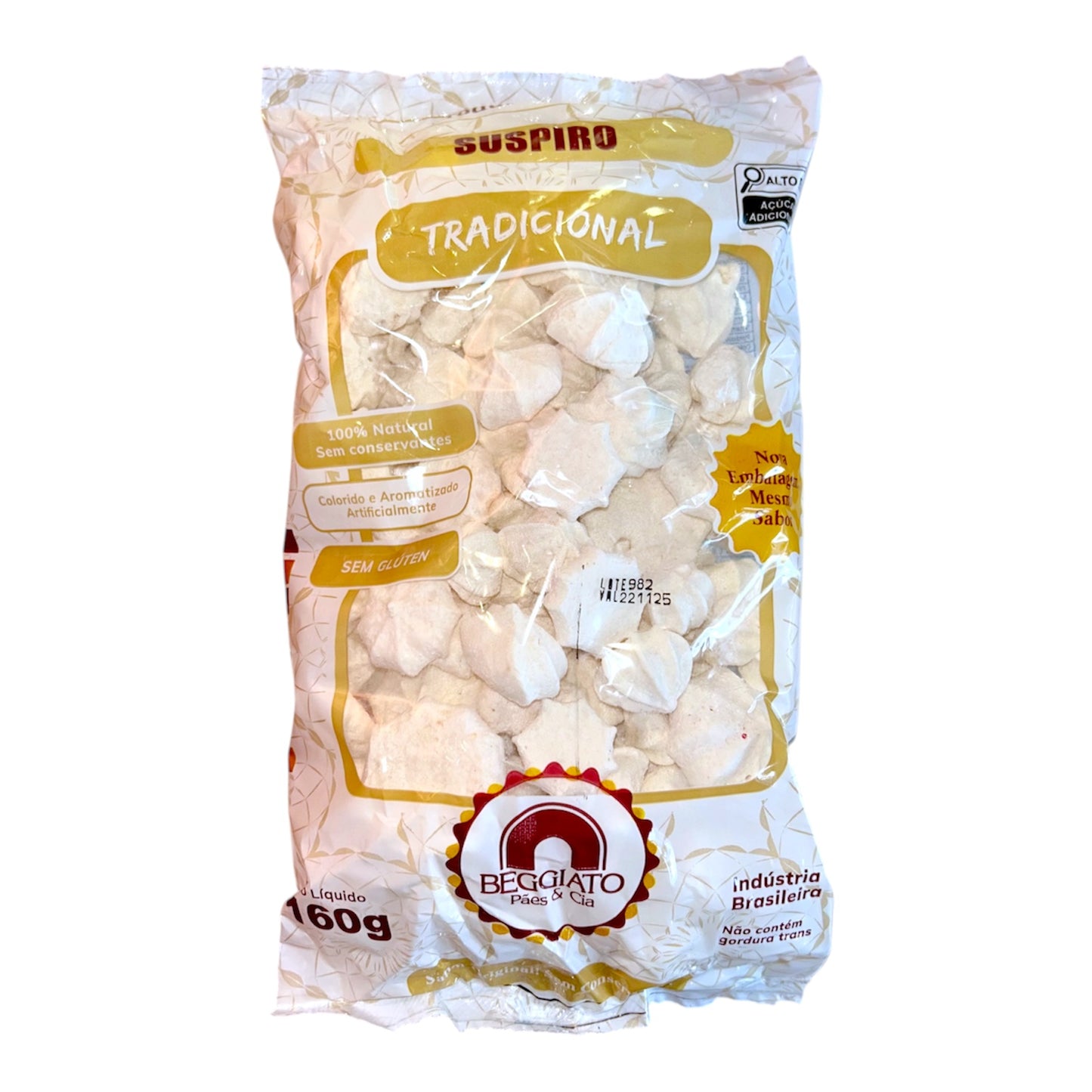 Beggiato pães & Cia Suspiro Merengue Treat | Boca do Forno