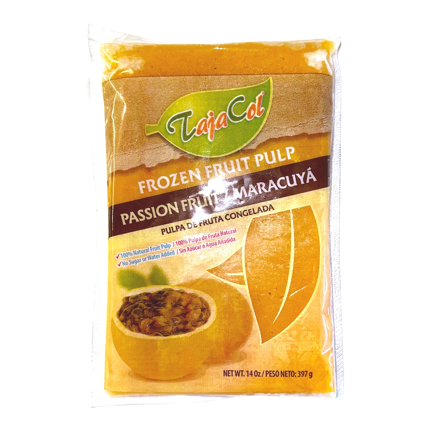 TajaCol Frozen Fruit Pulp Tablet Passion fruit