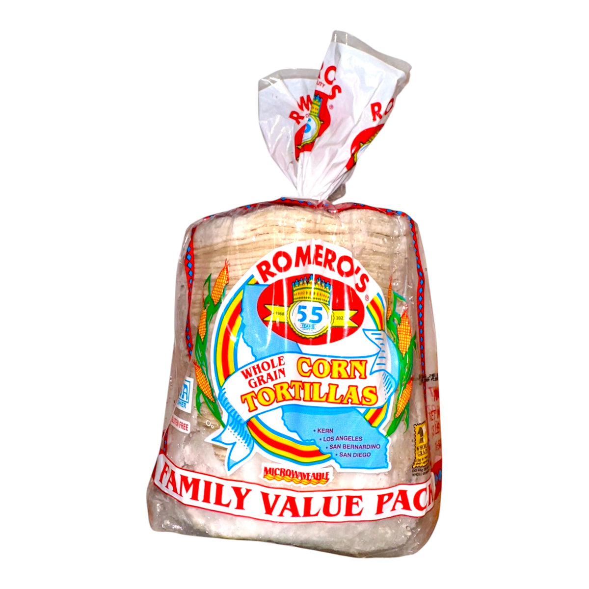 Romero's Whole Grain Corn Tortillas Family Value Pack 70 count