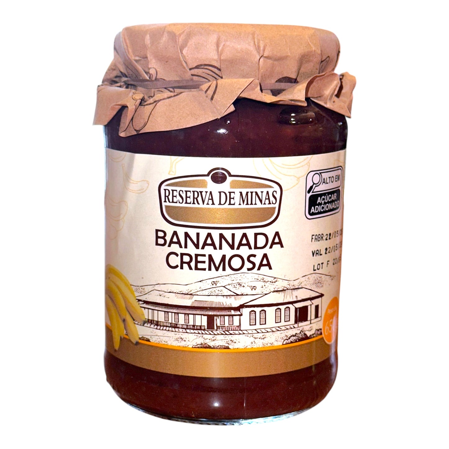 Reserva de Minas Creamy Banana | Bananada Cremosa Reserva de Minas 650g