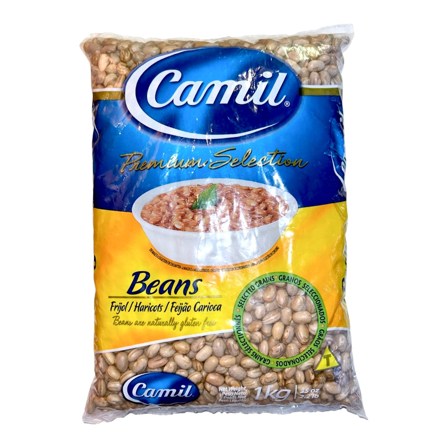 Camil Pinto Beans - 1kg | Feijão Carioca Camil - 1kg