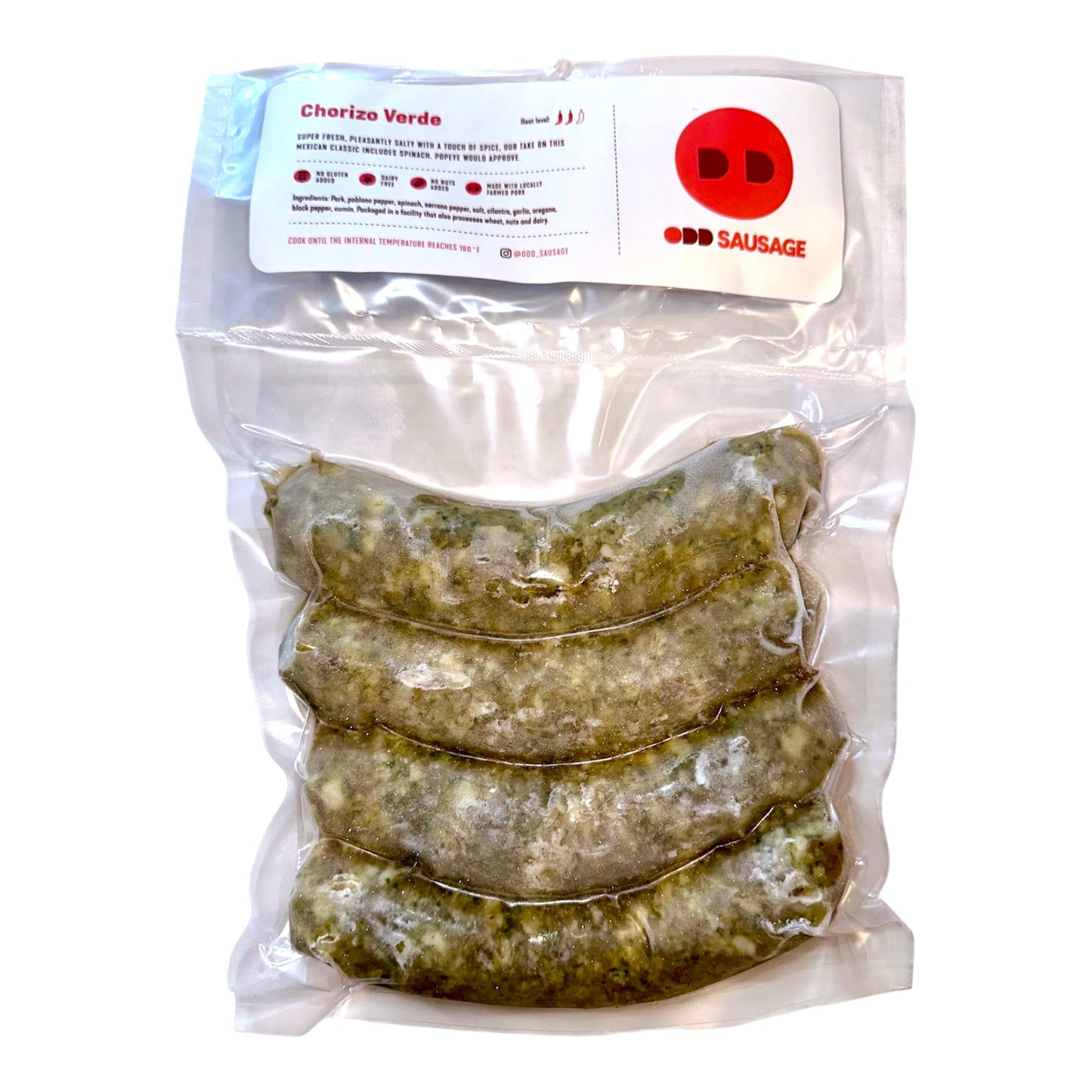 ODD Sausage Chorizo Verde Sausage