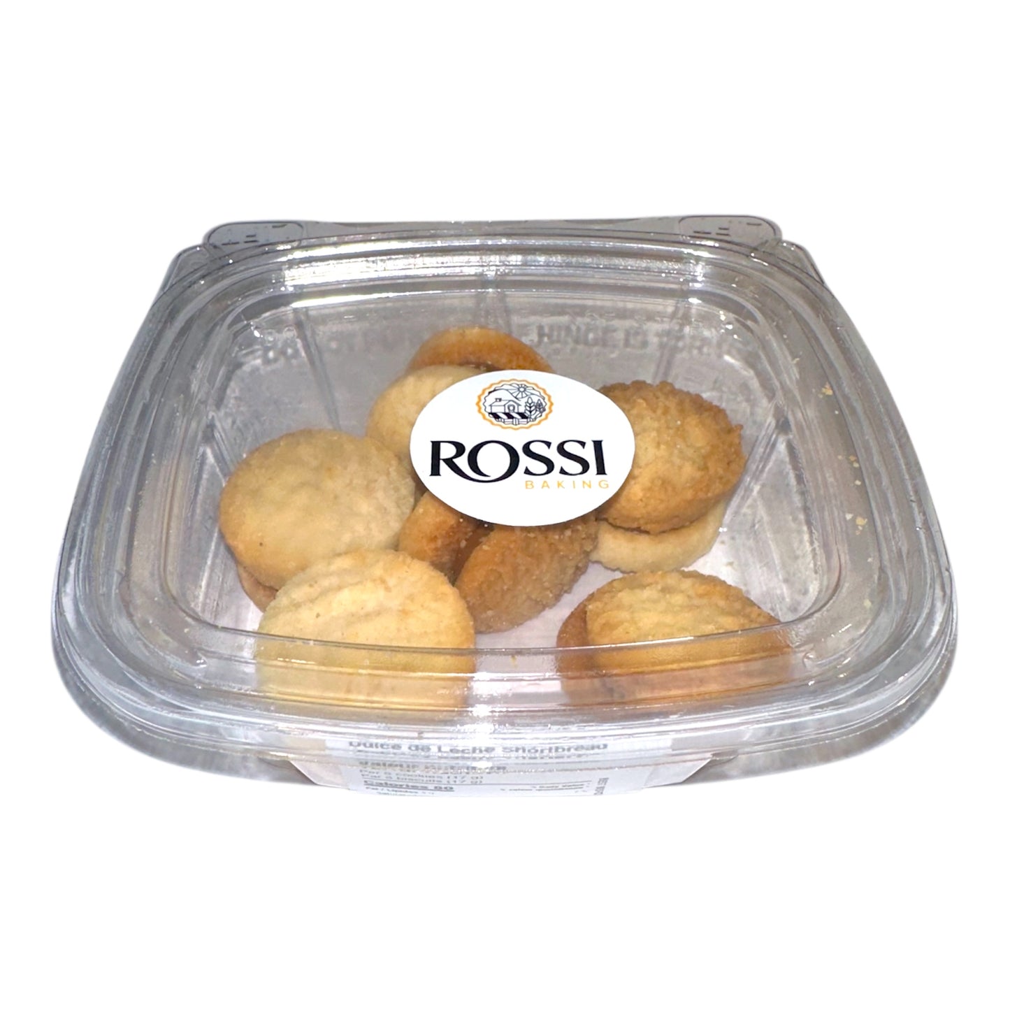 Rossi Shortbread Rich Butter Cookies Filled with Creamy Caramel | Recheado Doce de Leite