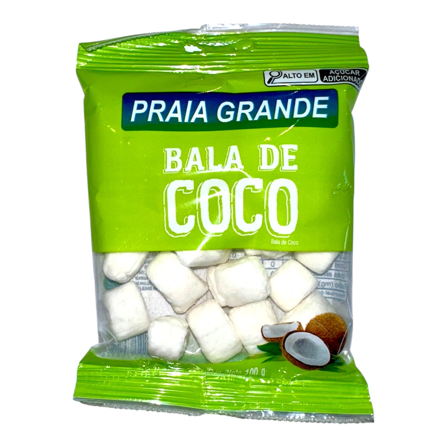 Da Colonia Praia Grande Coconut candy | Bala de Coco Praia Grande