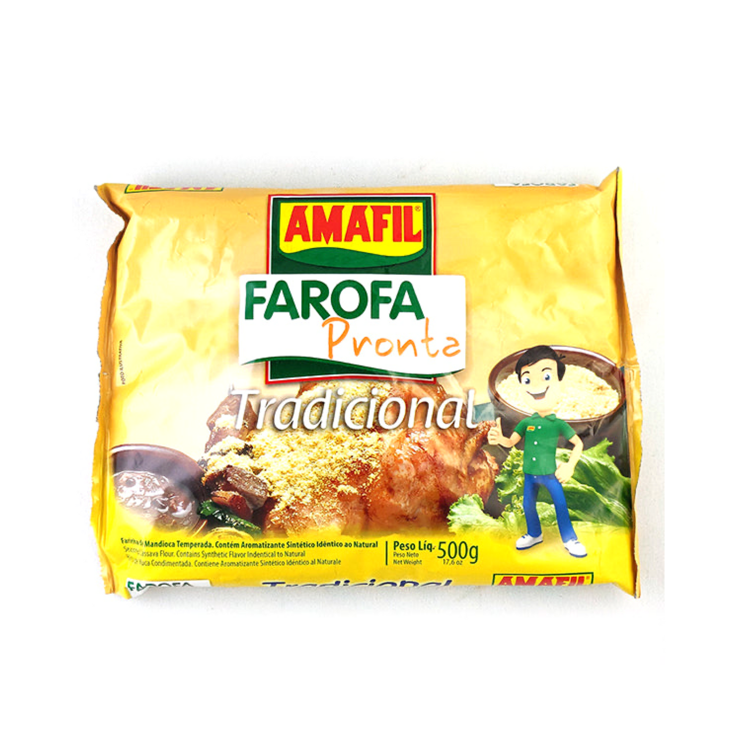 Amafil Seasoned Cassava Flour | Farofa De Mandioca Pronta Amafil