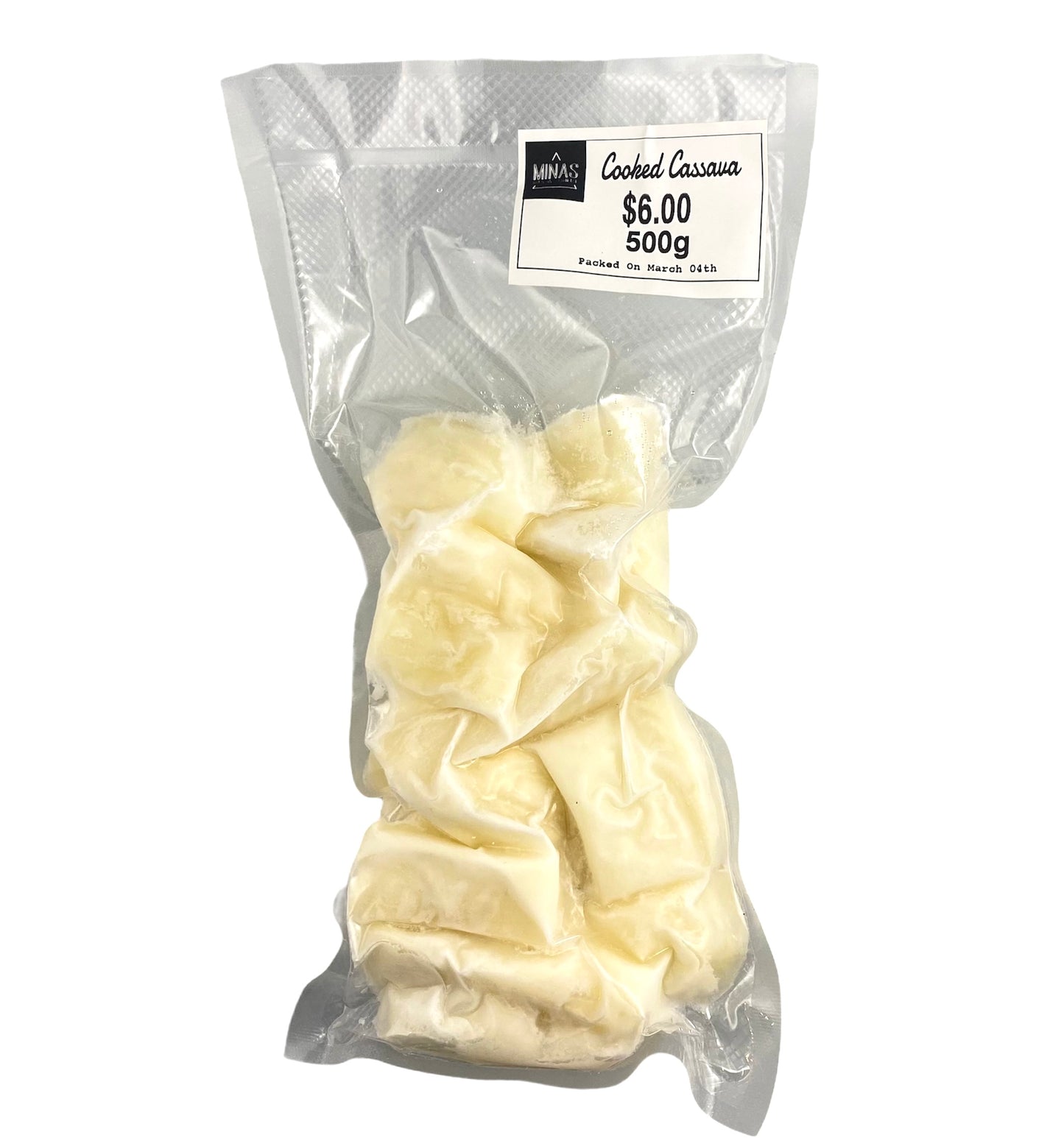 Frozen Cooked Cassava | Mandioca Cozida Congelada