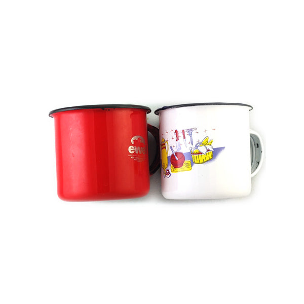 EWEL Metal Cup Large | Copo De Metal Esmaltado Grande