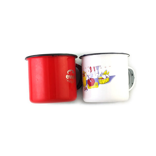 EWEL Metal Cup Large | Copo De Metal Esmaltado Grande