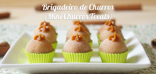 Mini Churros Treats | Brigadeiro de Churros