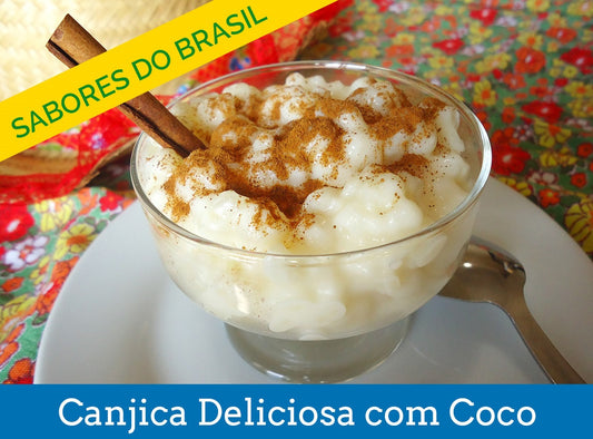 Canjica with Coconut | Canjica com Coco