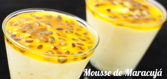 Passion Fruit Mousse | Mousse de Maracuja