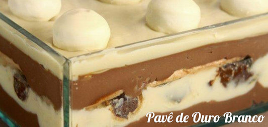 Brazilian Chocolate Pave Dessert | Pave de Ouro Branco