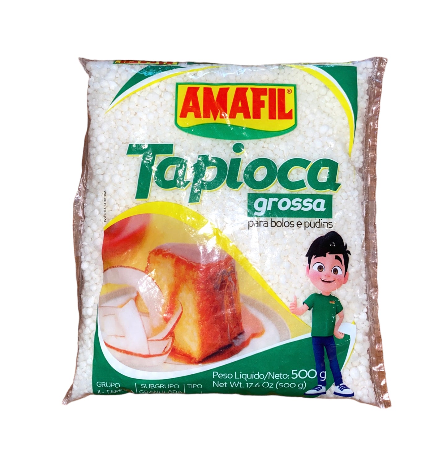 Amafil Thick Granulated Tapioca | Tapioca Granulada Grossa Amafil