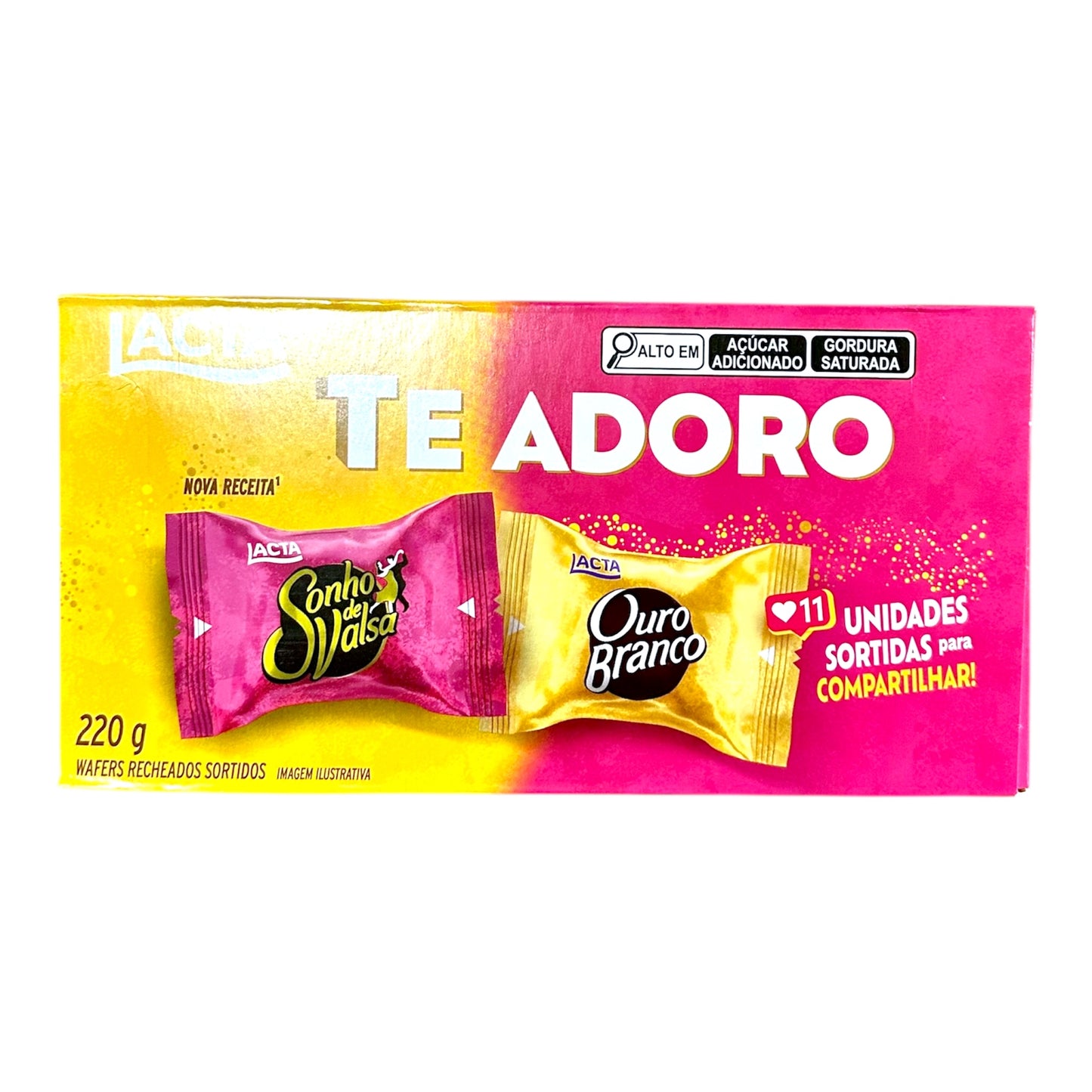 Lacta Mix Sonho de Valsa + Ouro Branco | Ouro Branco + Sonho de Valsa