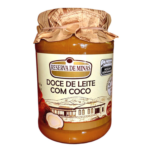 Reserva de Minas Caramel Spread with Coconut | Doce De Leite Com Coco