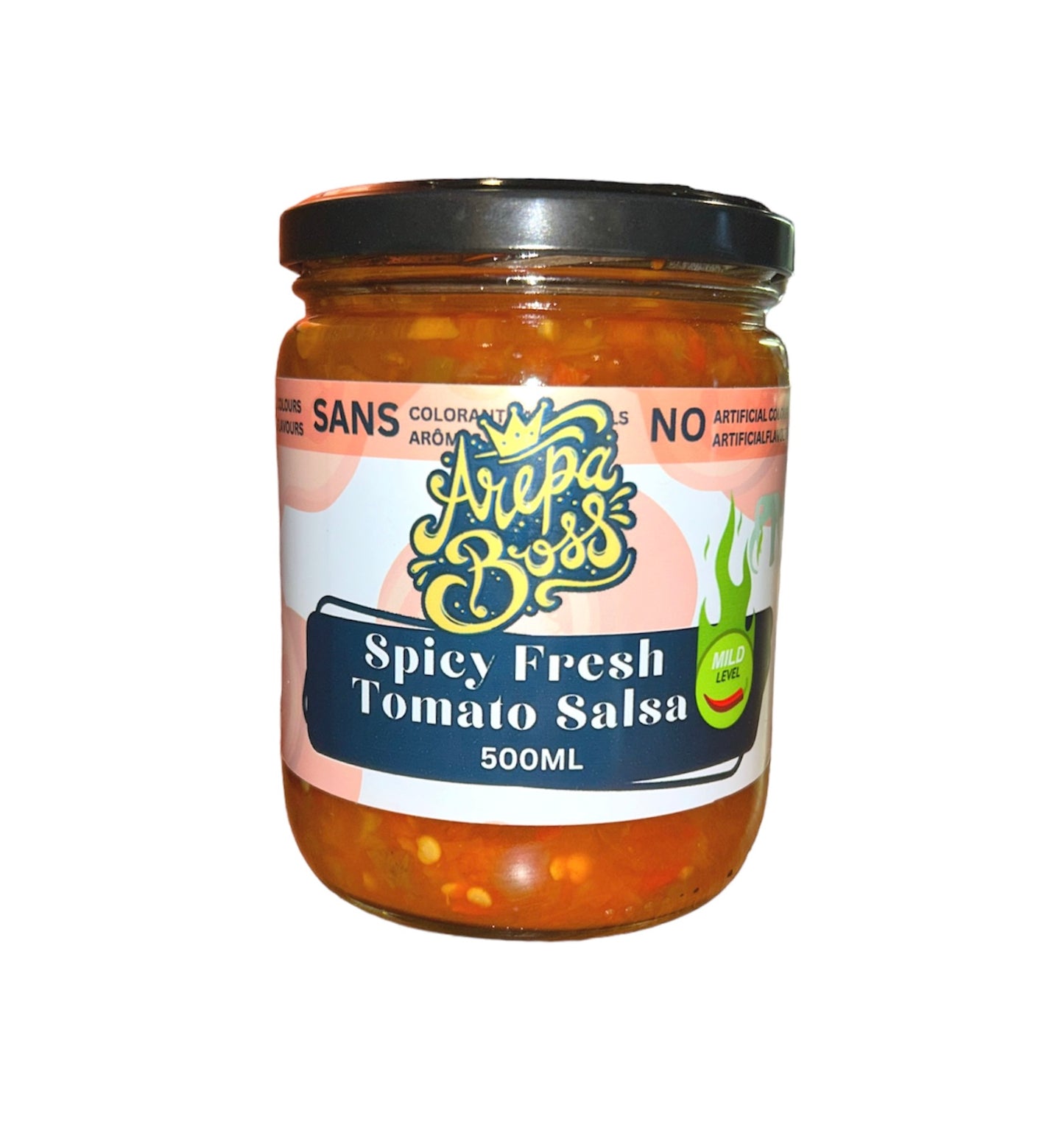 AREPA BOSS Spicy Fresh Tomato Salsa | Molho de Tomate Apimentado