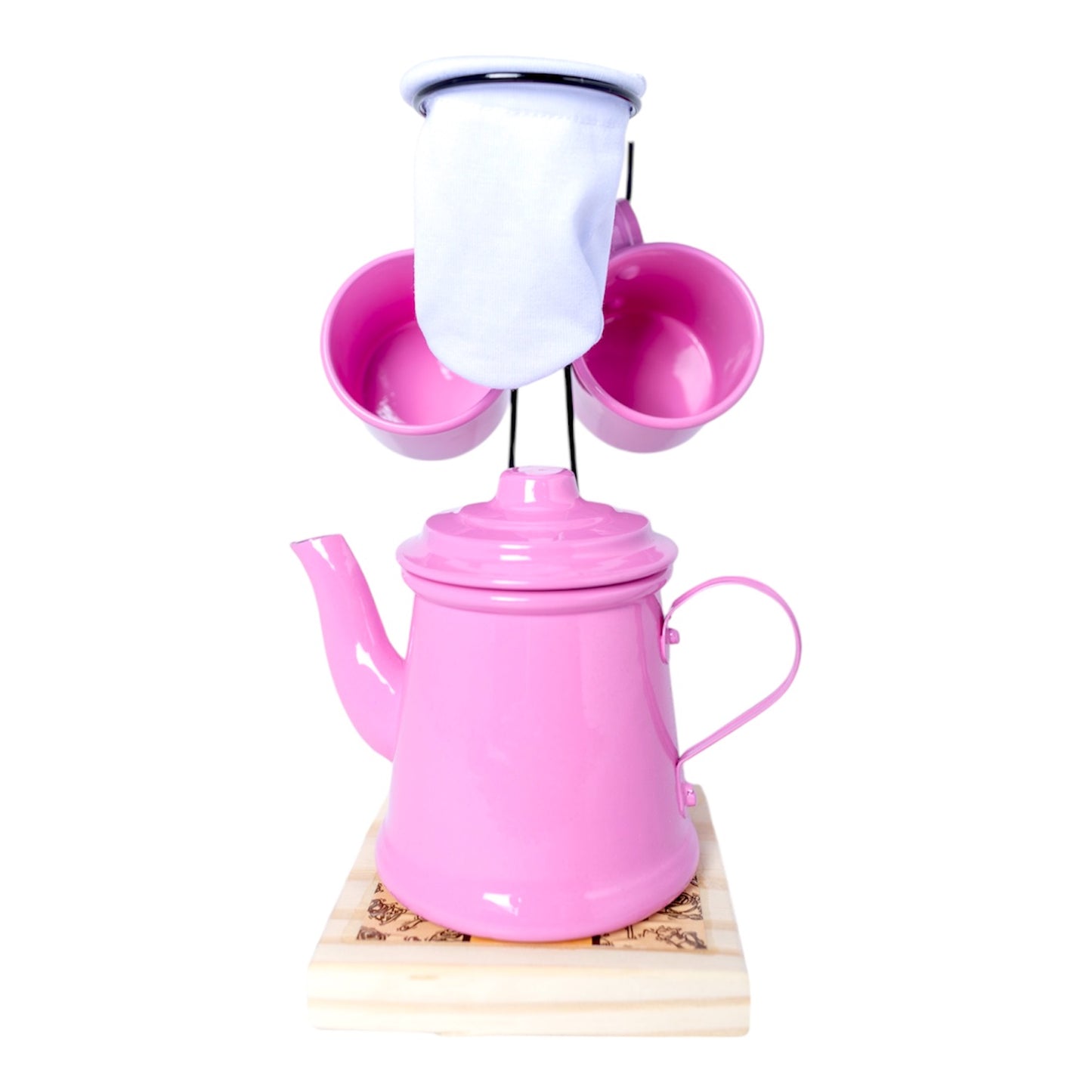 EWEL Kettle, coffee filter and cup set