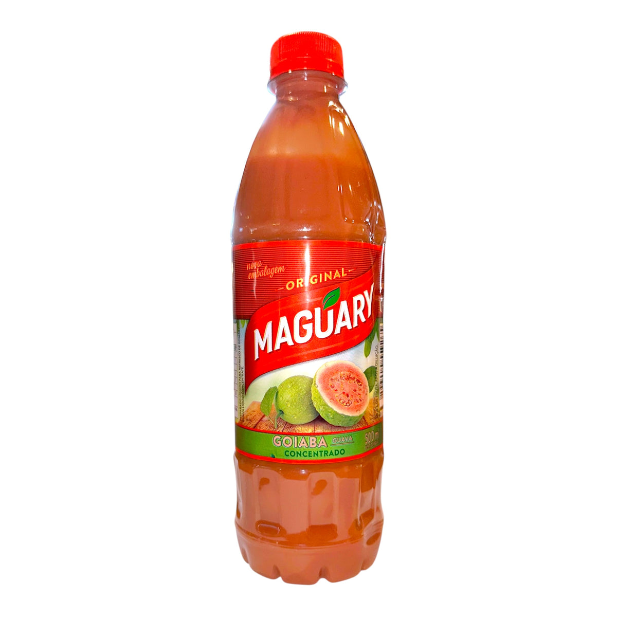 Maguary Concentrated Guava Juice | Suco de Goiabada Concentrado Maguary + Plastic bottle Deposit  & CRF Plastic bottle