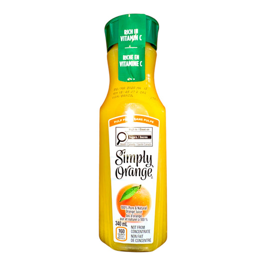 Simply orange 100% Pure & Natural Orange Juice | Suco de Laranja