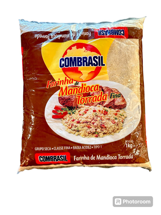 Combrasil Roasted Cassava Flour | Farinha de Mandioca Torrada