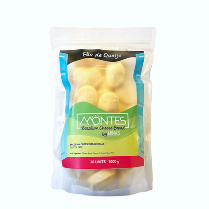 Montes Cheese Bread (Frozen) by MINAS | Montes Pao de Queijo Congelado