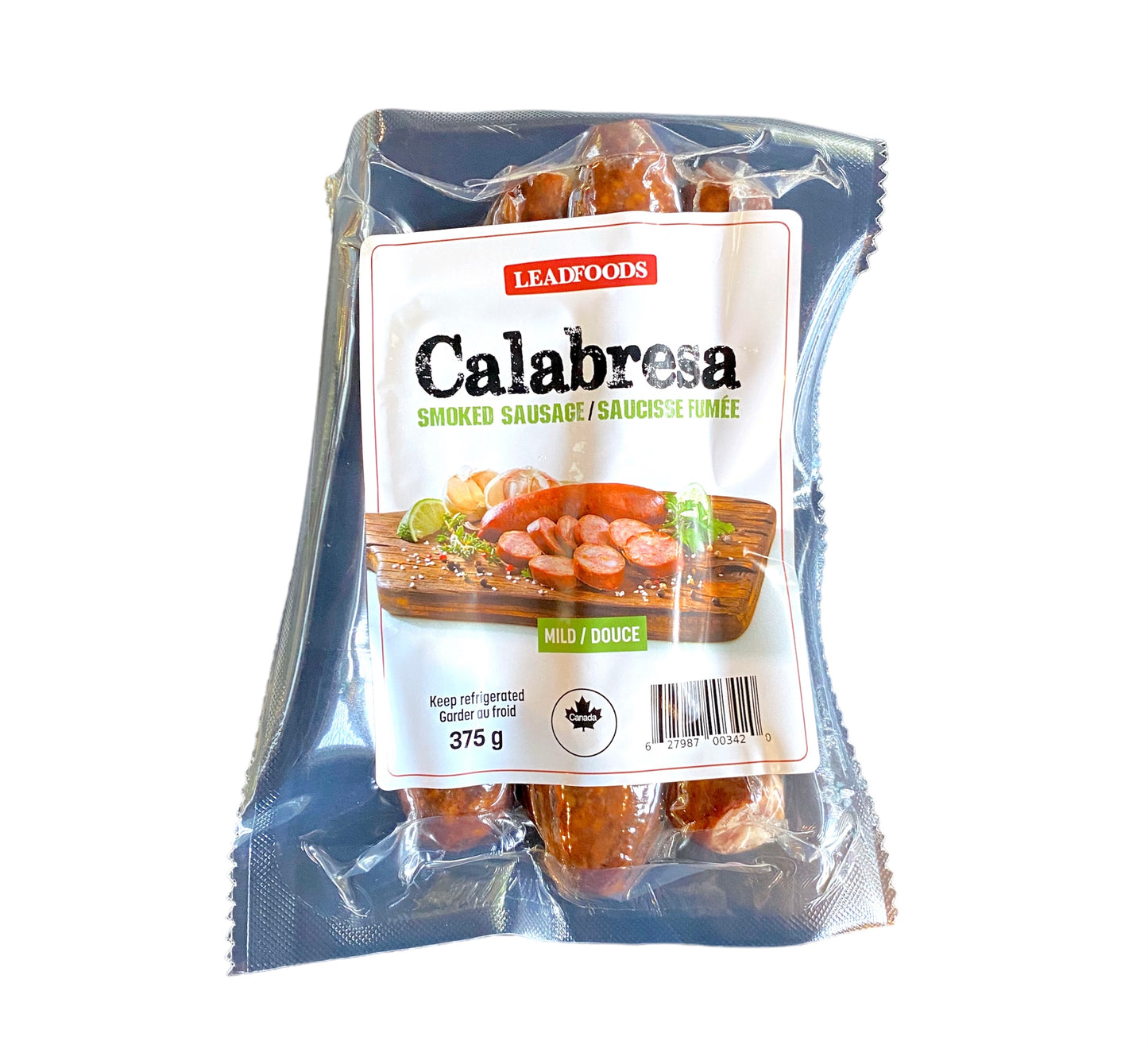 Leadfoods Mild Smoked sausage | Calabresa