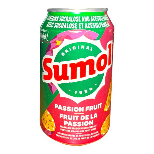 Passion fruit Sumol 300ml | Sumol de Maracuja 300ml Can
