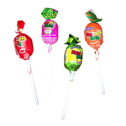 Bon Bon Bum Lollipop with Bubble Gum  Unit | Pirulito Unidade