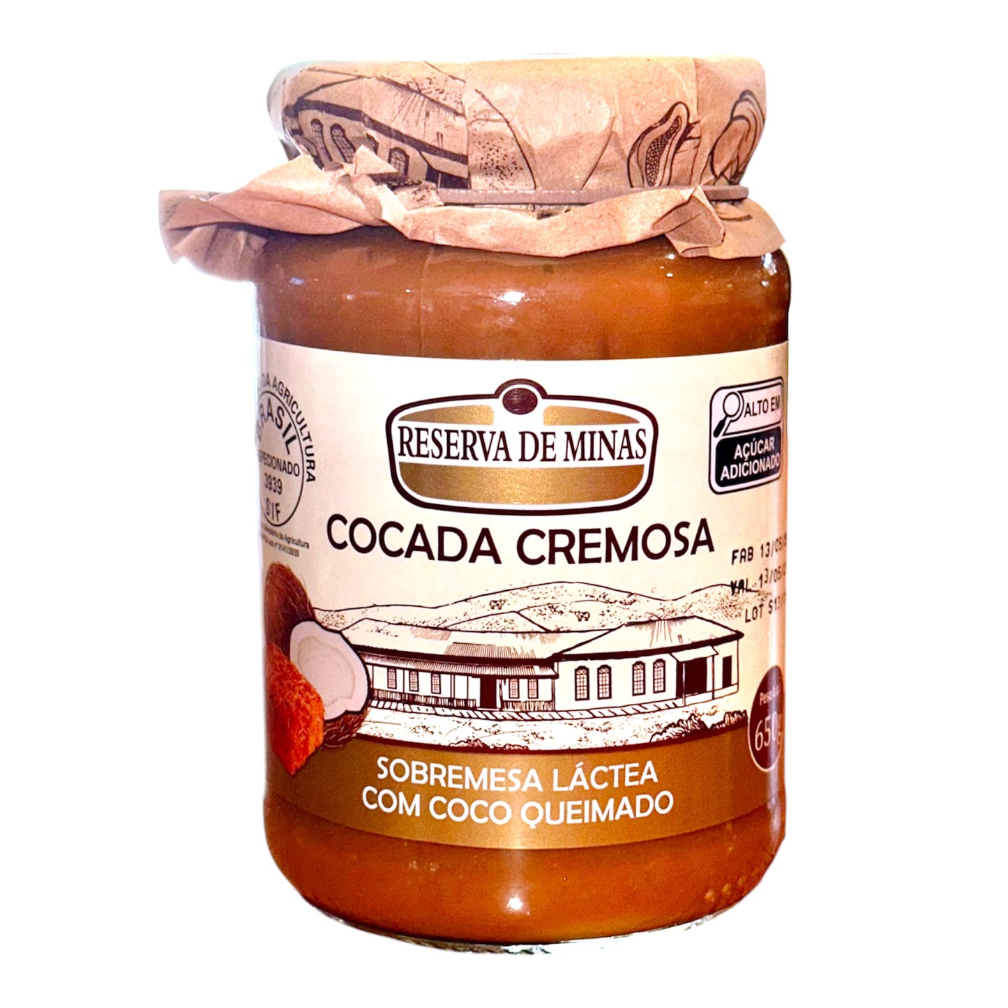 Reserva de Minas Cocada Cremosa Queimado | Caramelized Creamy burnt Coconut