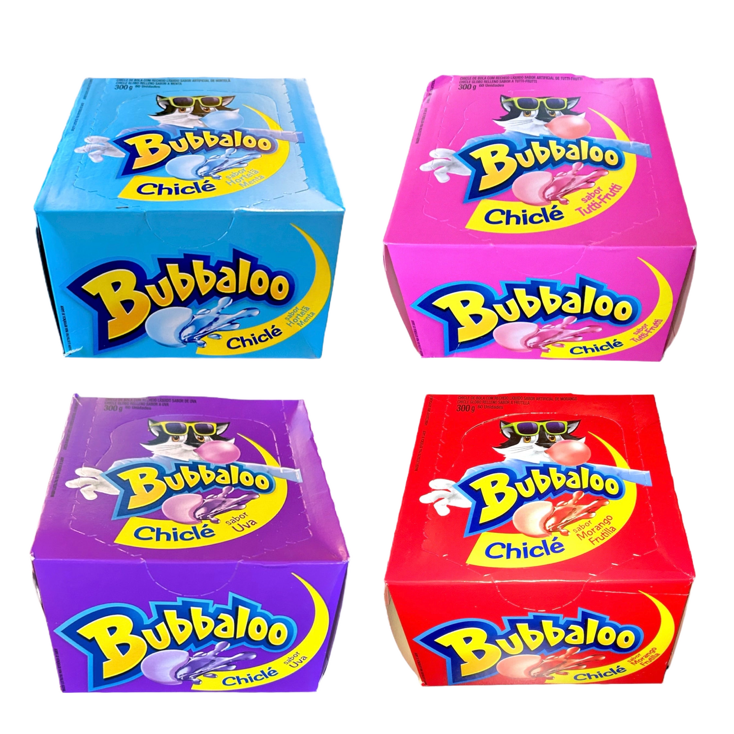 Bubbaloo Mondelez Caixa (60 unidades) | Bubble gum Box (60 units)