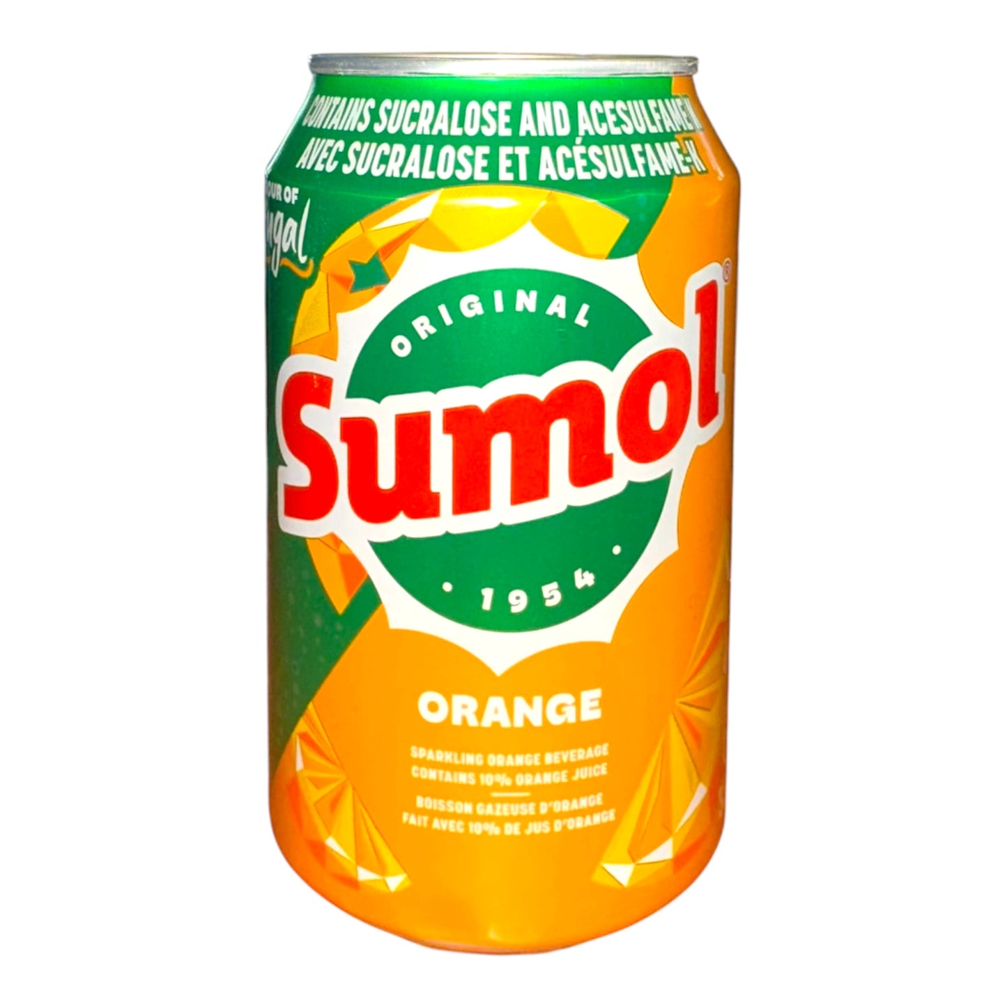 Orange Sumol 300ml | Sumol de Laranja 300ml Can