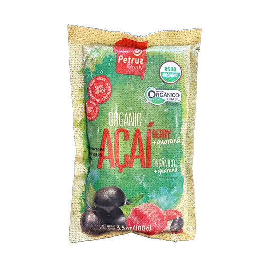 Petruz Organic Acai Puree - Polpa de Açai Organico Petruz