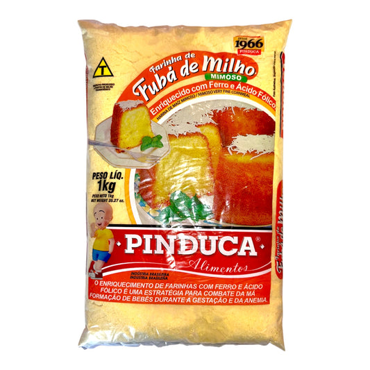 Pinduca Fine Corn Flour | Fuba de Milho Mimoso