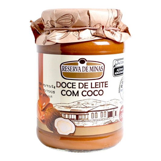 Reserva de Minas Caramel Spread with Coconut | Doce De Leite Com Coco