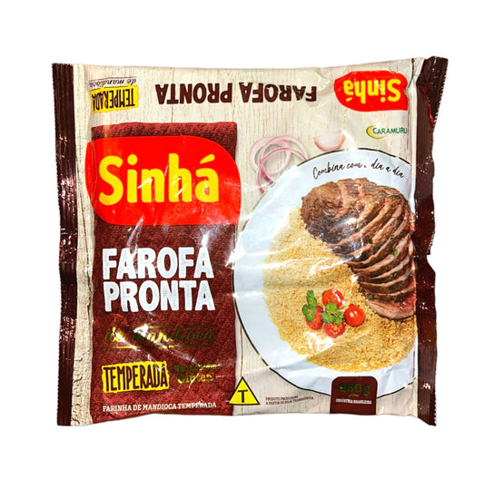 Sinha Farofa Pronta | Toasted Cassava Flour Sinha