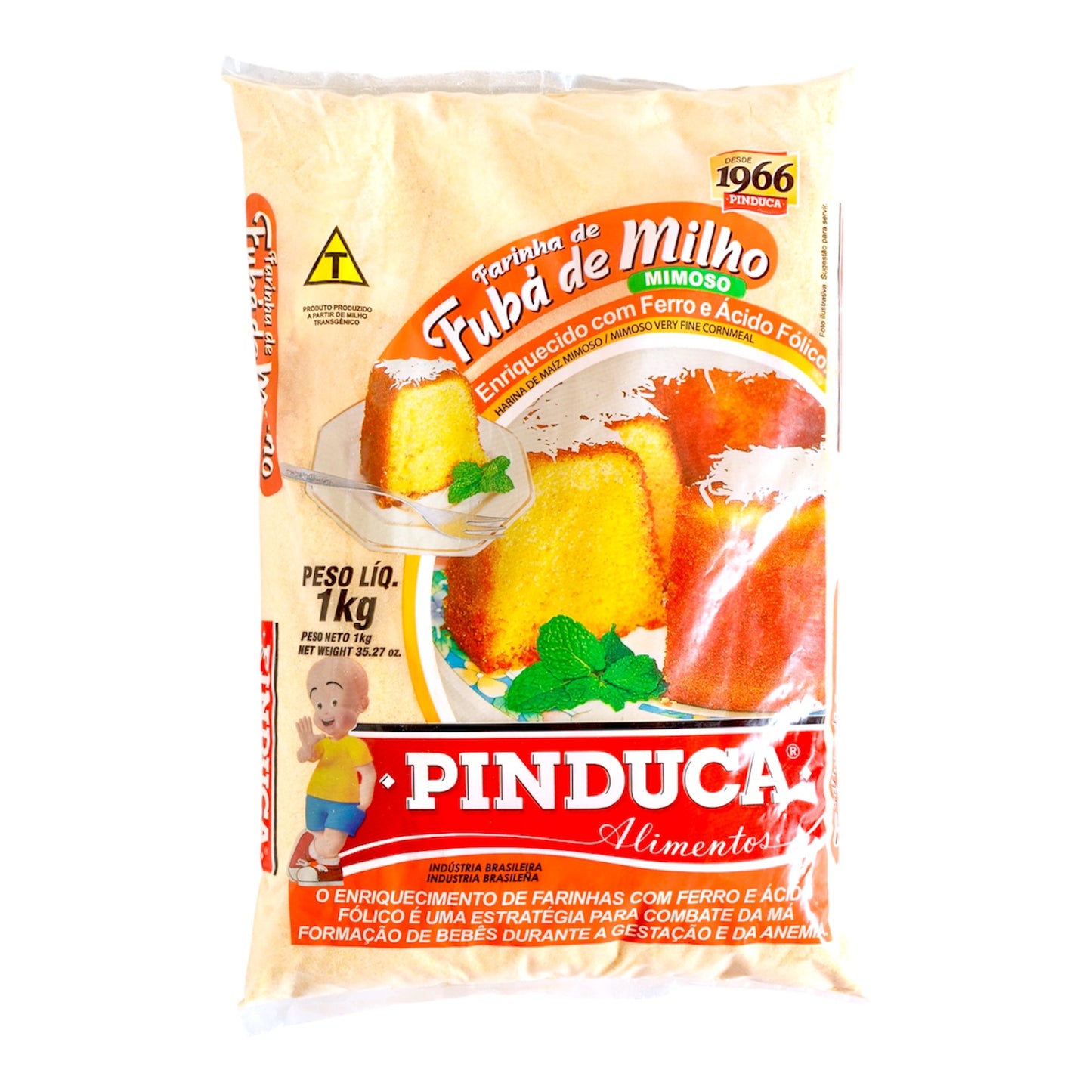 Pinduca Fine Corn Flour | Fuba de Milho Mimoso