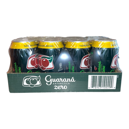 Antarctica Guarana ZERO sugar + Bottle Deposit | Guarana Zero 12 x 350ml + Bottle Deposit