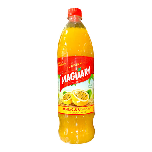 Maguary Concentrated Passion Fruit Juice | Suco de Maracuja Concentrado Maguary + Plastic bottle Deposit  & CRF Plastic bottle