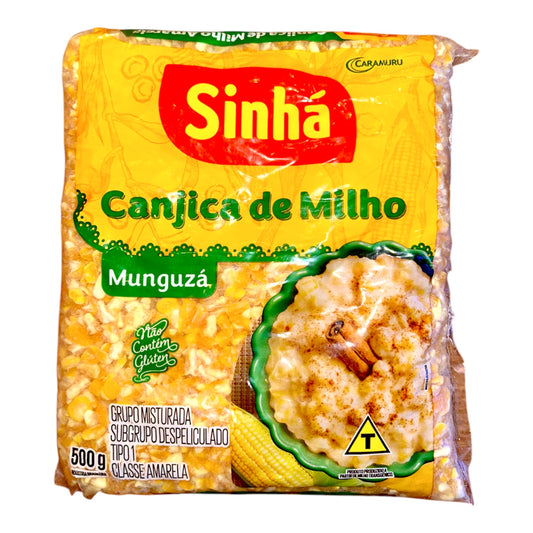 Sinha Yellow Cracked Corn | Canjica de Milho Amarela