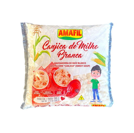 Amafil Degerminated Corn | Canjica De Milho Branca Amafil