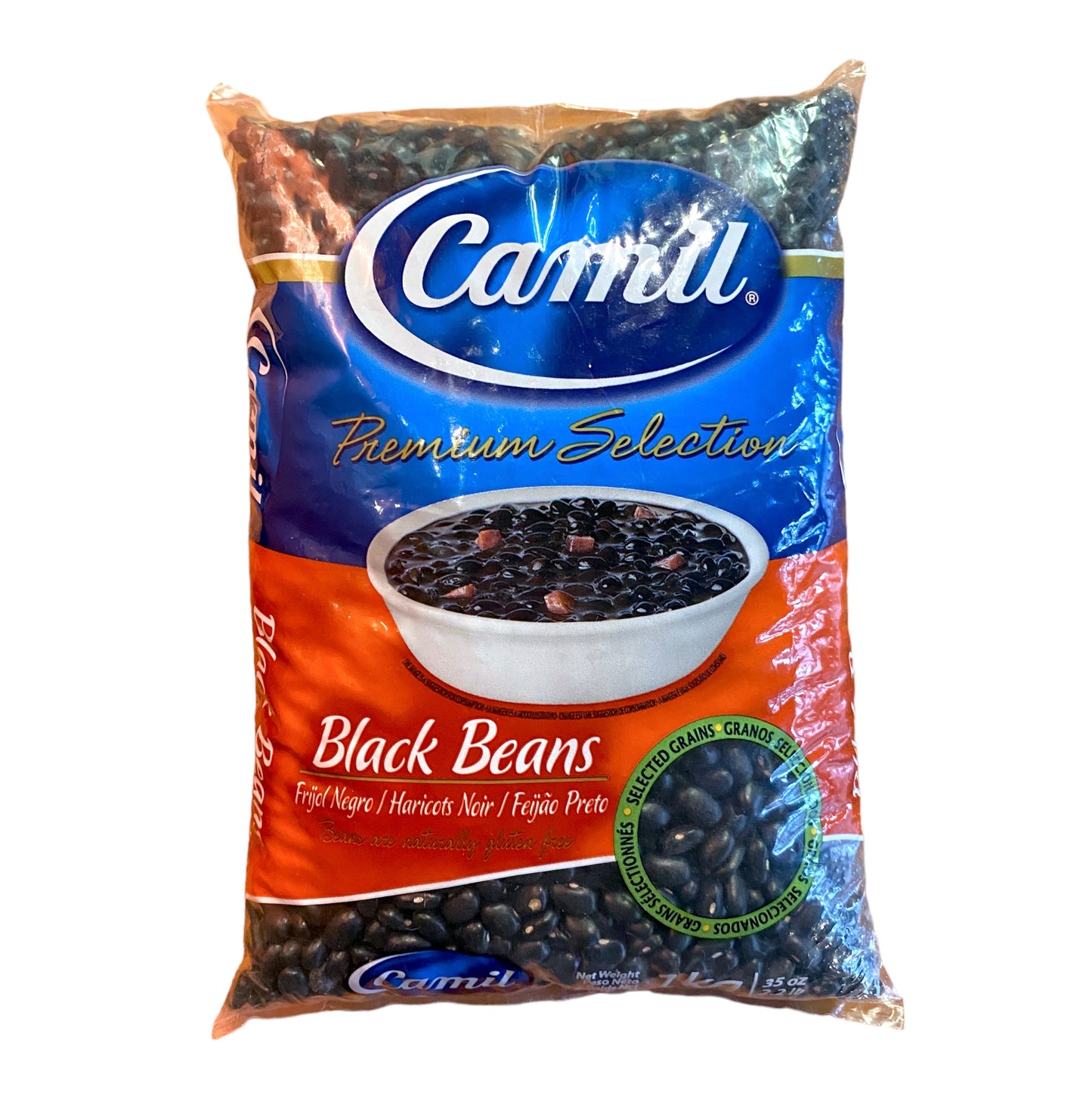 Camil Black Beans - 1kg | Feijão Preto Camil - 1kg