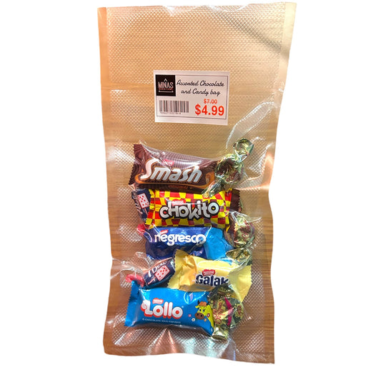 Assorted Chocolate and candy bag
