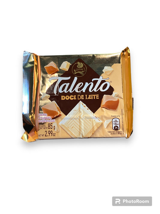 Talento Chocolate With Dulce de leche | Chocolate Talento Doce de Leite