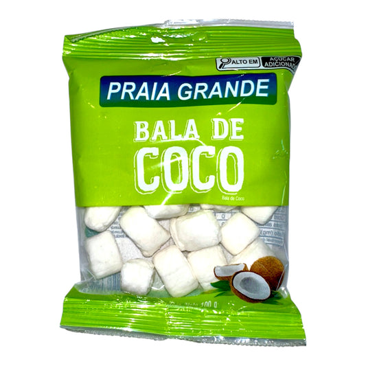 Da Colonia Praia Grande Coconut candy | Bala de Coco Praia Grande
