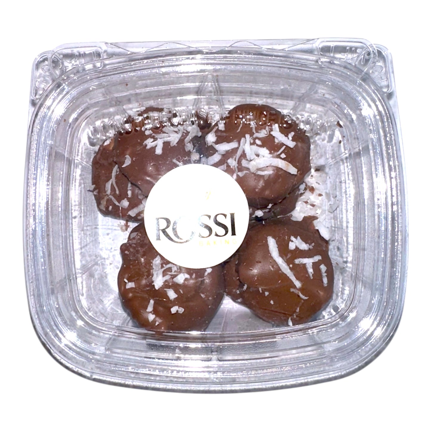 Rossi Shortbread Coconut and Milk chocolate covered cookies | biscoito Coco e chocolate ao leite